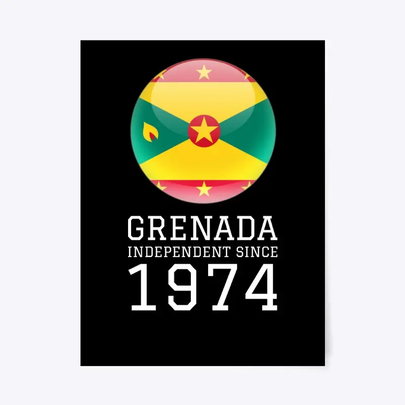 Grenada Independent Since 1974 White