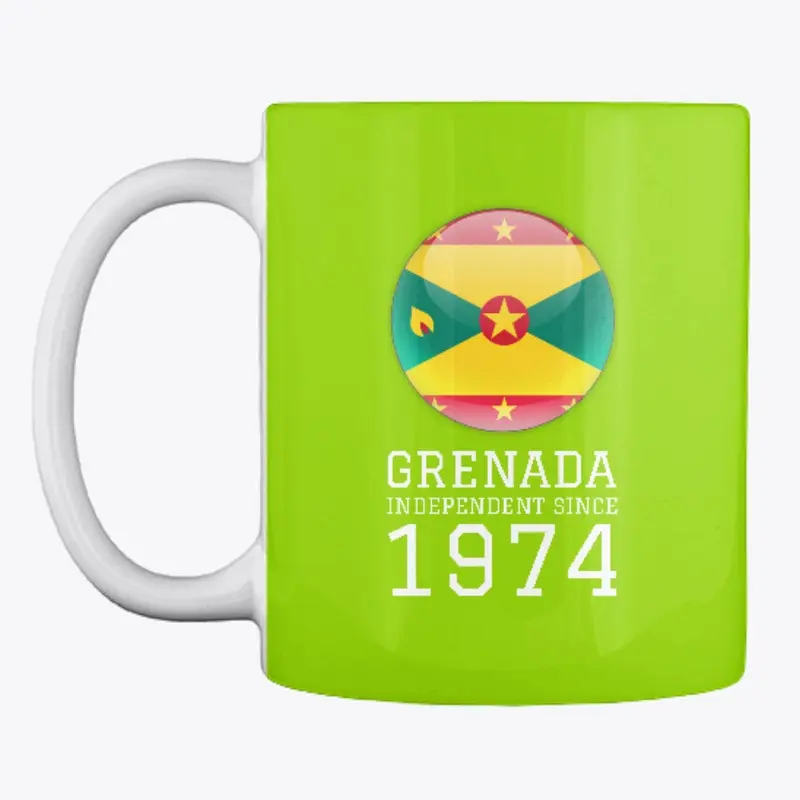 Grenada Independent Since 1974 White