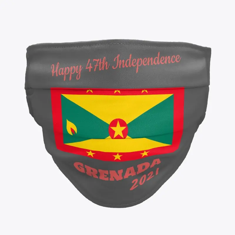 Happy 47th Independence - Flag Grenada