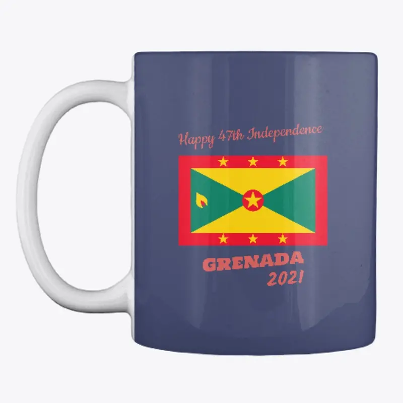 Happy 47th Independence - Flag Grenada